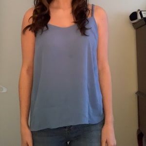 Blue tank top